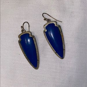Blue earrings